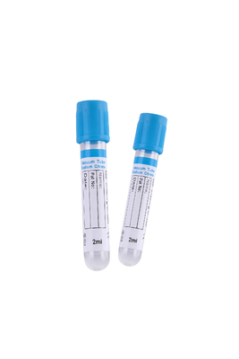 Трубки Vacuum трубки собрания крови цитрата натрия голубой крышки 2-5ml FSC пластиковые