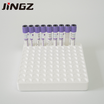 этилендиаминтетрацетат Vacuum стеклянного ЛЮБИМЦА 2-10ml фиолетовый покрыл трубки собрания крови