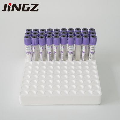 Стеклянный пластиковый тип слипчивого ярлыка трубки 2ml-10ml собрания крови ЭТИЛЕНДИАМИНТЕТРАЦЕТАТА K3