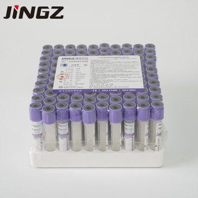 Трубка 3ml 13*75mm собрания крови ЭТИЛЕНДИАМИНТЕТРАЦЕТАТА ЛЮБИМЦА K3 с распыленное вызывающим привыкание