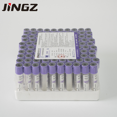 Стеклянный пластиковый тип слипчивого ярлыка трубки 2ml-10ml собрания крови ЭТИЛЕНДИАМИНТЕТРАЦЕТАТА K3
