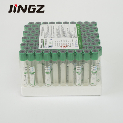 трубка гепарина лития 13*75mm зеленая верхняя трубки крови 4 Ml для биохимических тестов
