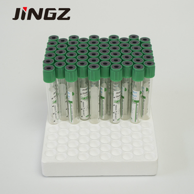 трубка гепарина лития 13*75mm зеленая верхняя трубки крови 4 Ml для биохимических тестов
