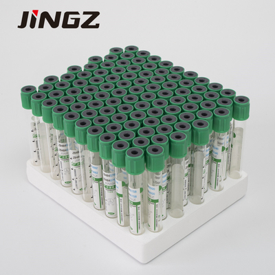 трубка гепарина лития 13*75mm зеленая верхняя трубки крови 4 Ml для биохимических тестов
