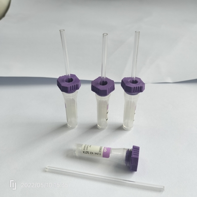 Крышка Vacuum трубки 0.25ml-1ml собрания крови ЭТИЛЕНДИАМИНТЕТРАЦЕТАТА капилляра микро- пурпурная