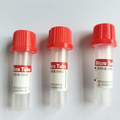 Трубка 11*45mm собрания крови CE ISO13485 педиатрическая микро- для пациента Geriatriatric