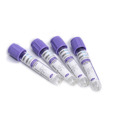 Трубки собрания крови этилендиаминтетрацетата K3 трубки 8ml-10ml ЭТИЛЕНДИАМИНТЕТРАЦЕТАТА верхней части лаванды Марк CE