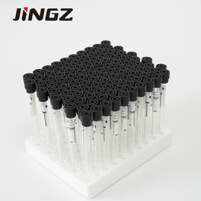 анализ крови Vacuum Esr черноты трубки собрания крови цитрата натрия 1.28ml 1.6ml