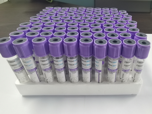 Тип ярлыка липкой бумаги трубки ЭТИЛЕНДИАМИНТЕТРАЦЕТАТА закрытия 2ml 3ml 4ml K2 лаванды