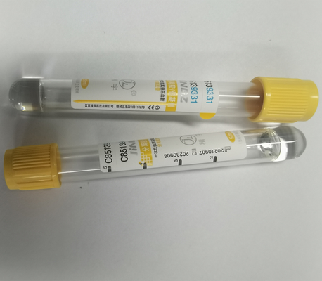 Трубка 6ml разделителя сыворотки верхней части золота ЛЮБИМЦА свертывается активатор Vacuum 13*100mm