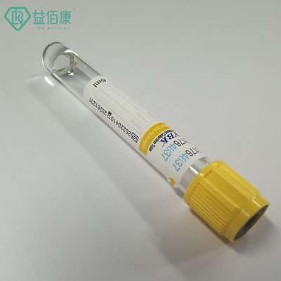 Устранимая пластиковая трубка активатора сгустка крови геля 6ml на собрание 13*100mm крови