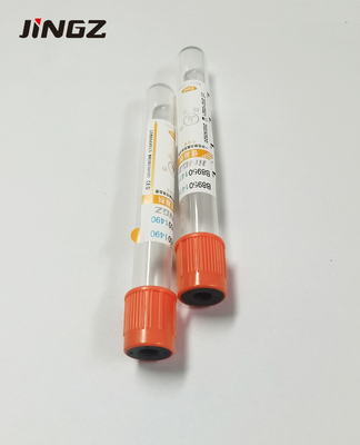 трубка активатора сгустка крови сыворотки красного верха 4ml используемая для испытывать свертывания