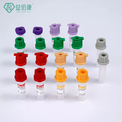 трубки притяжки крови 0.25ml 0.5ml 0.1ml педиатрические не вакуумируют трубку анализа крови этилендиаминтетрацетата