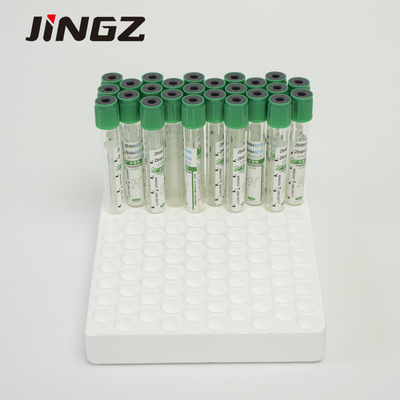 трубка гепарина лития 13*75mm зеленая верхняя трубки крови 4 Ml для биохимических тестов