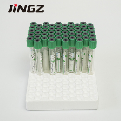 трубка гепарина лития 13*75mm зеленая верхняя трубки крови 4 Ml для биохимических тестов