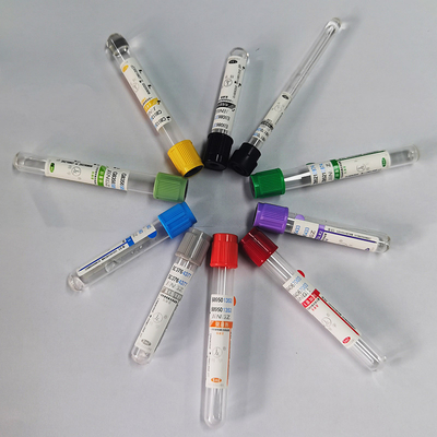 трубка 1-10ml геля трубки этилендиаминтетрацетата трубки собрания пробы крови 13*75mm Vacuum