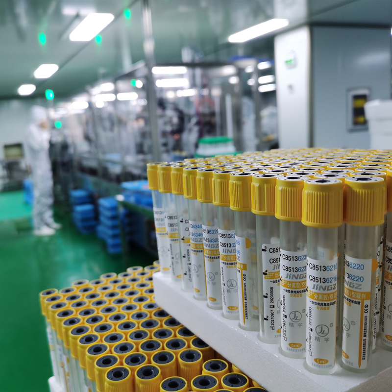 Трубка 6ml разделителя сыворотки верхней части золота ЛЮБИМЦА свертывается активатор Vacuum 13*100mm