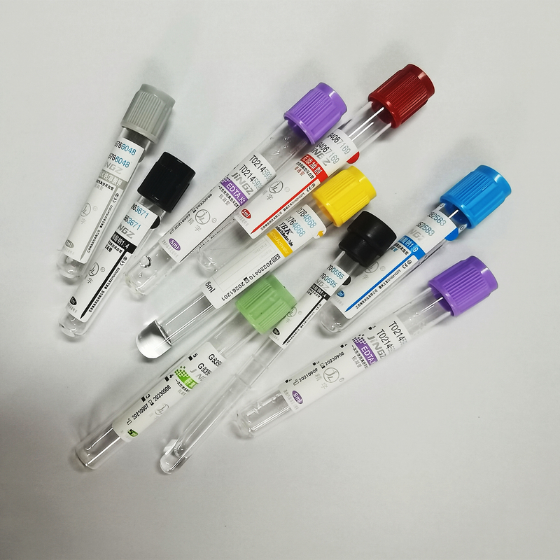 Трубка ЭТИЛЕНДИАМИНТЕТРАЦЕТАТА JINGZ 0.5ml-10ml K2 для вакуума анализа крови согласно высоте